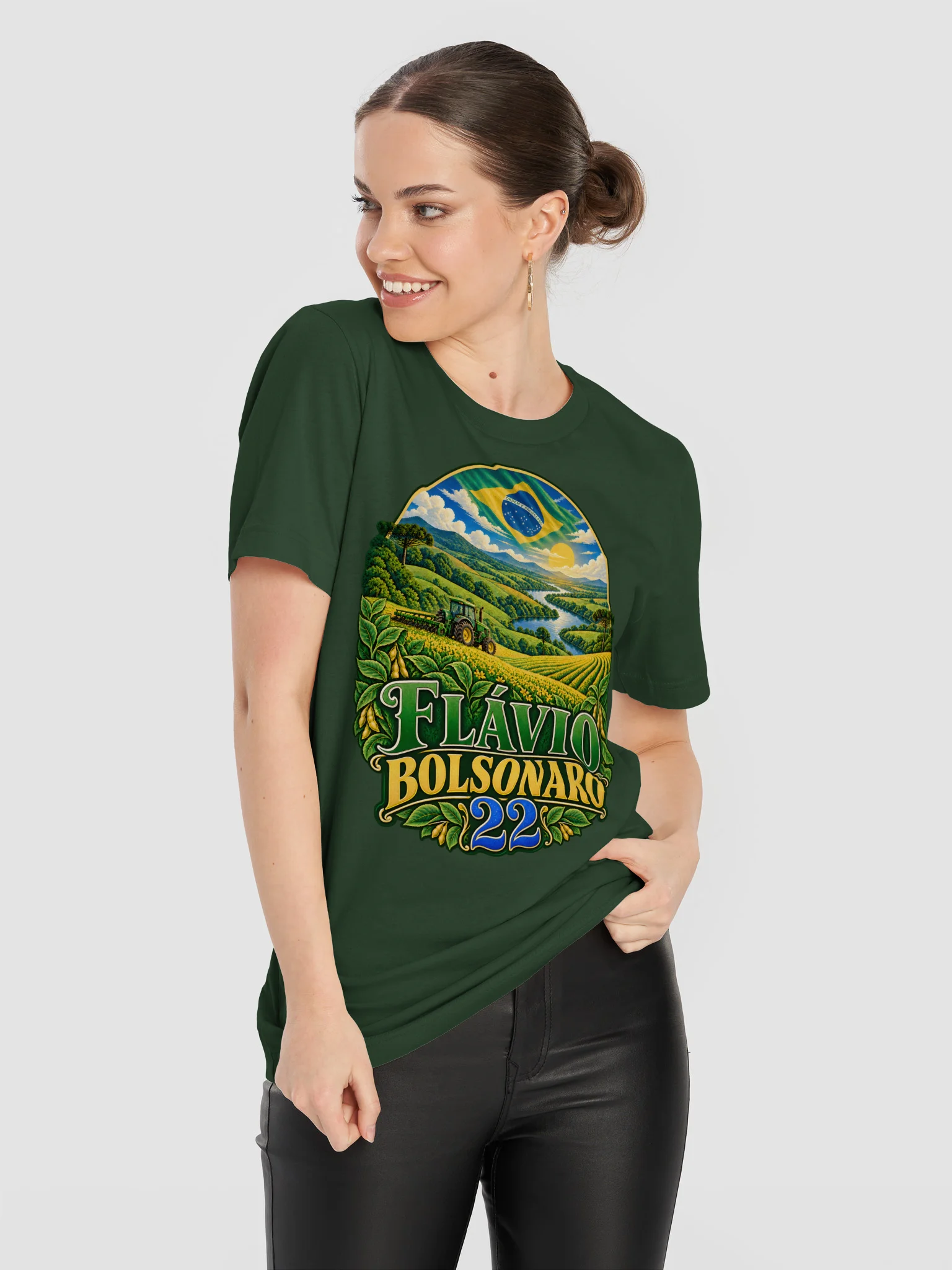 Flávio Bolsonaro 22 Agro T-Shirt product image (39)