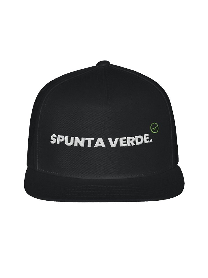 SPUNTA VERDE Yupoong Flat Snapback Cap product image (1)