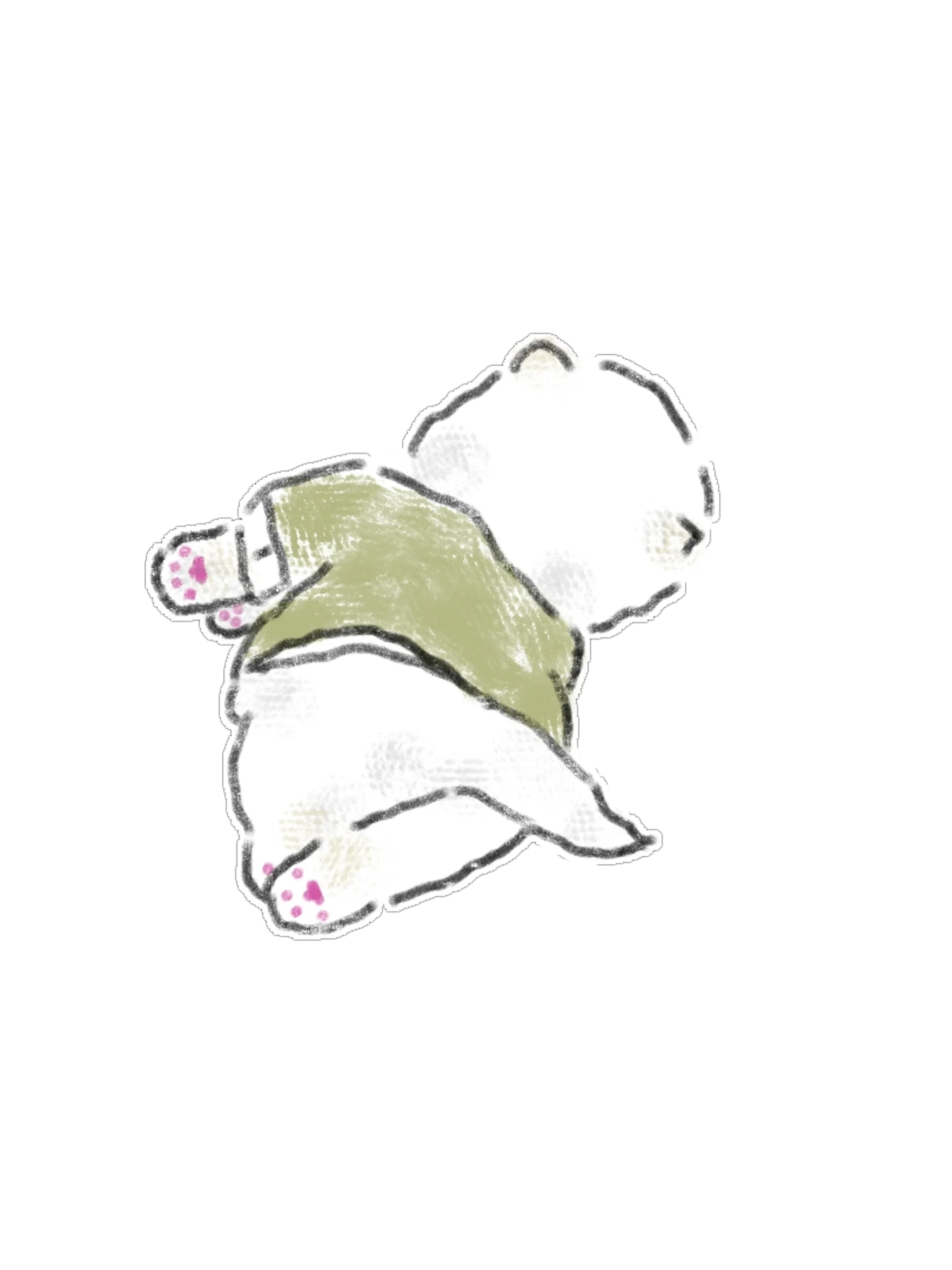 15 Cute Hand-Drawn Cat PNG Clipart Bundle product image (7)