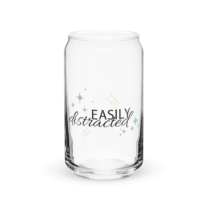 Easily Distracted Glass Cup product image (2)
