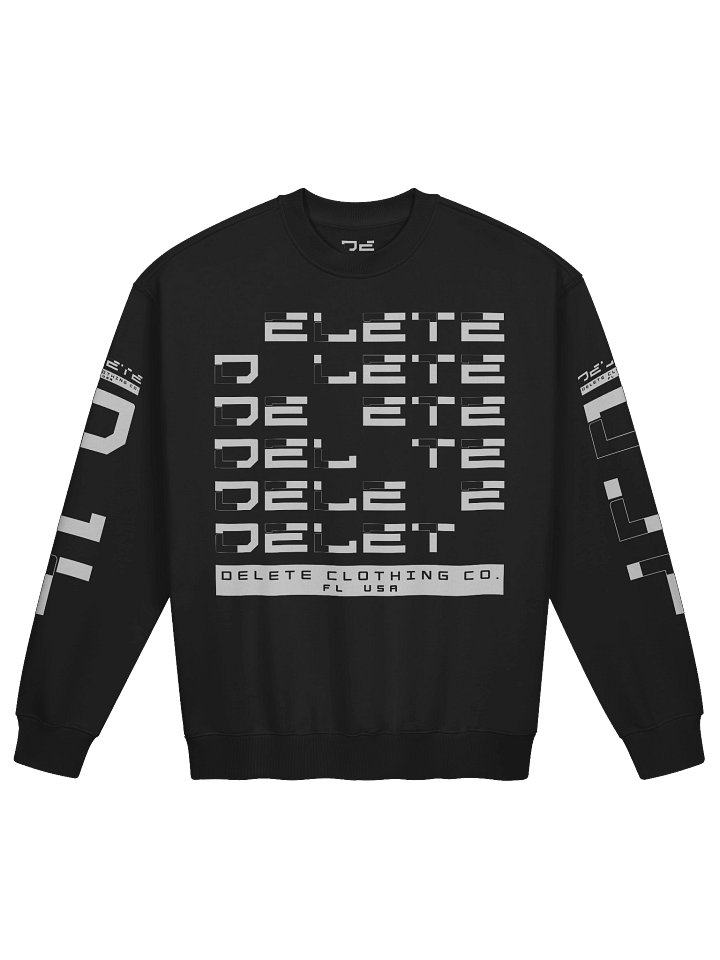 (L.E. 10) Delete Overbranded French Terry Crewneck (Version 1) product image (1)