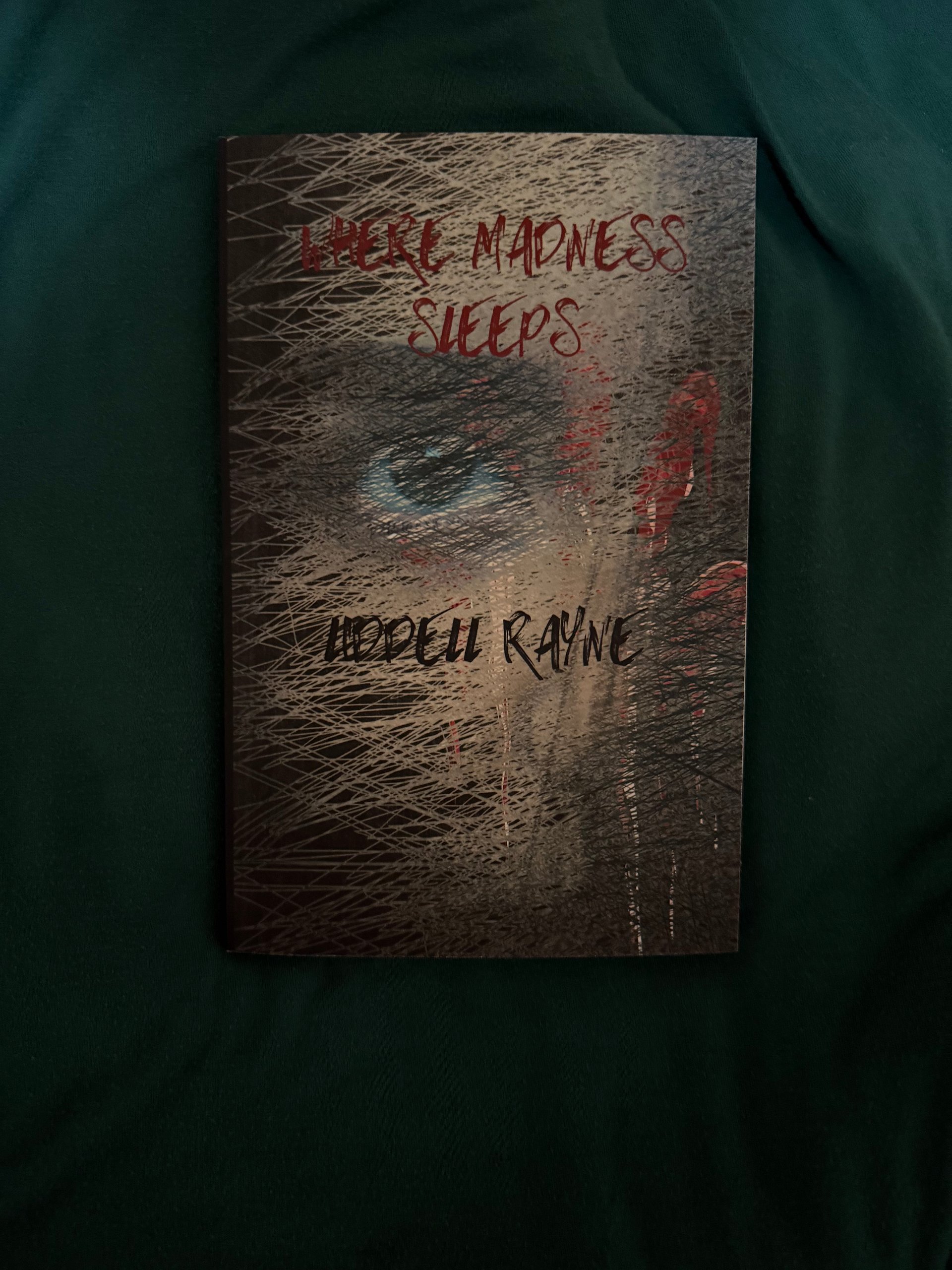 Signed paperback copy of Where Madness Sleeps w/Ebook version product image (1)