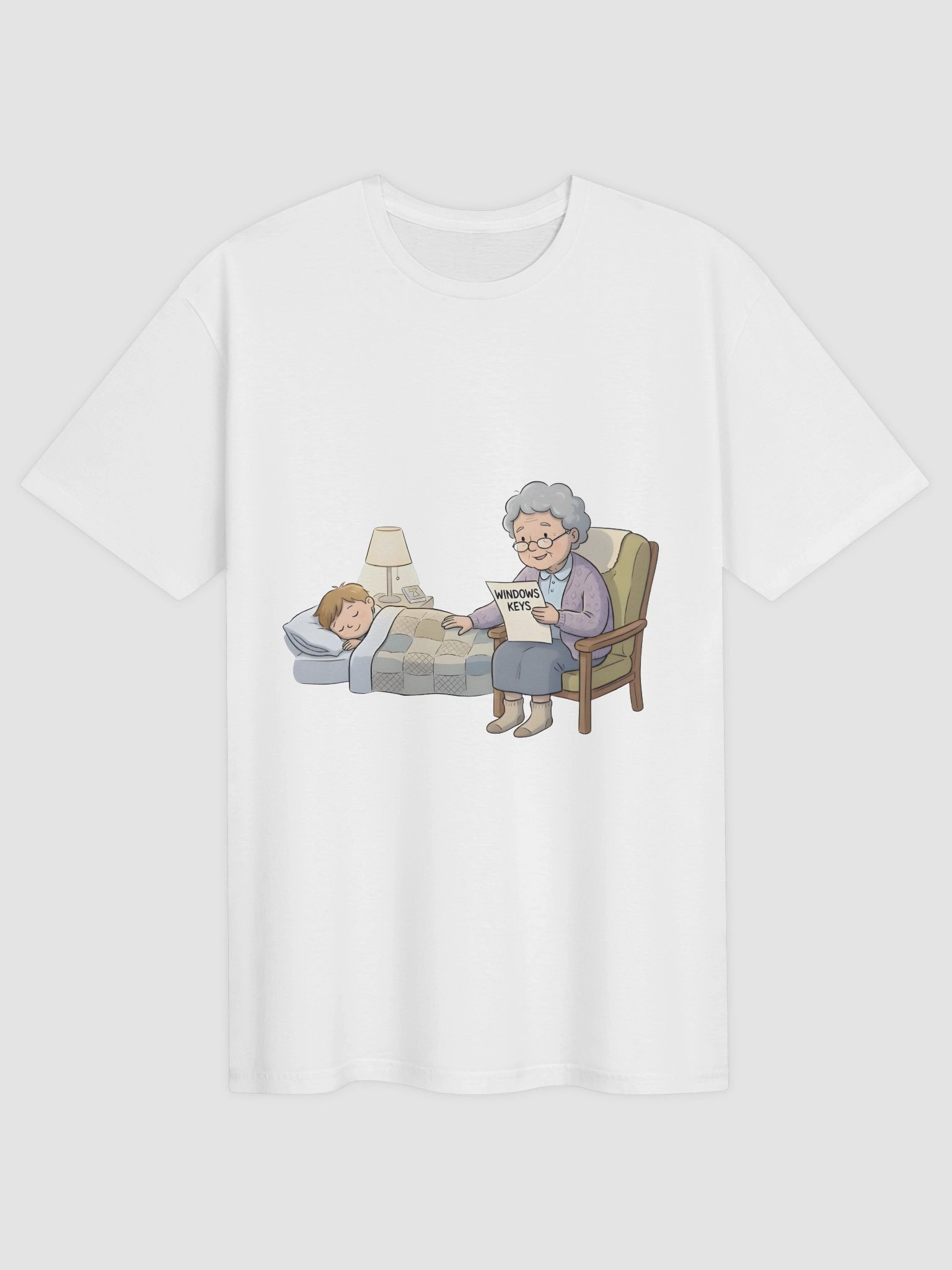 Grandma Reading Windows Keys product image (1)