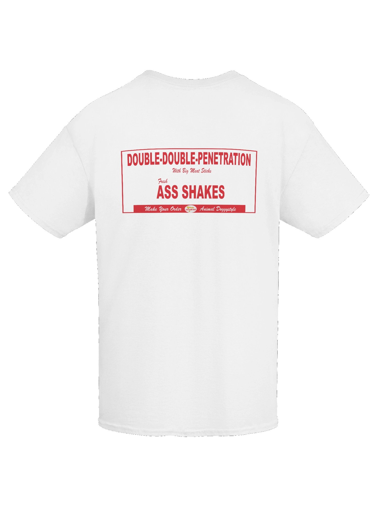 Eat Her Out Restaurant Parody Tee (white) product image (9)