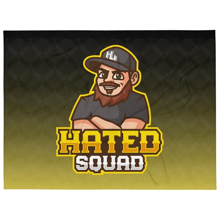 Hated Squad Throw Blanket product image (1)