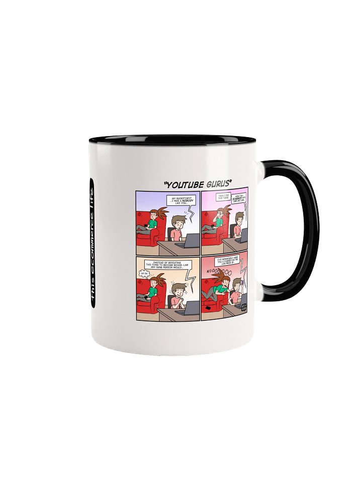 "YouTube gurus" mug product image (1)