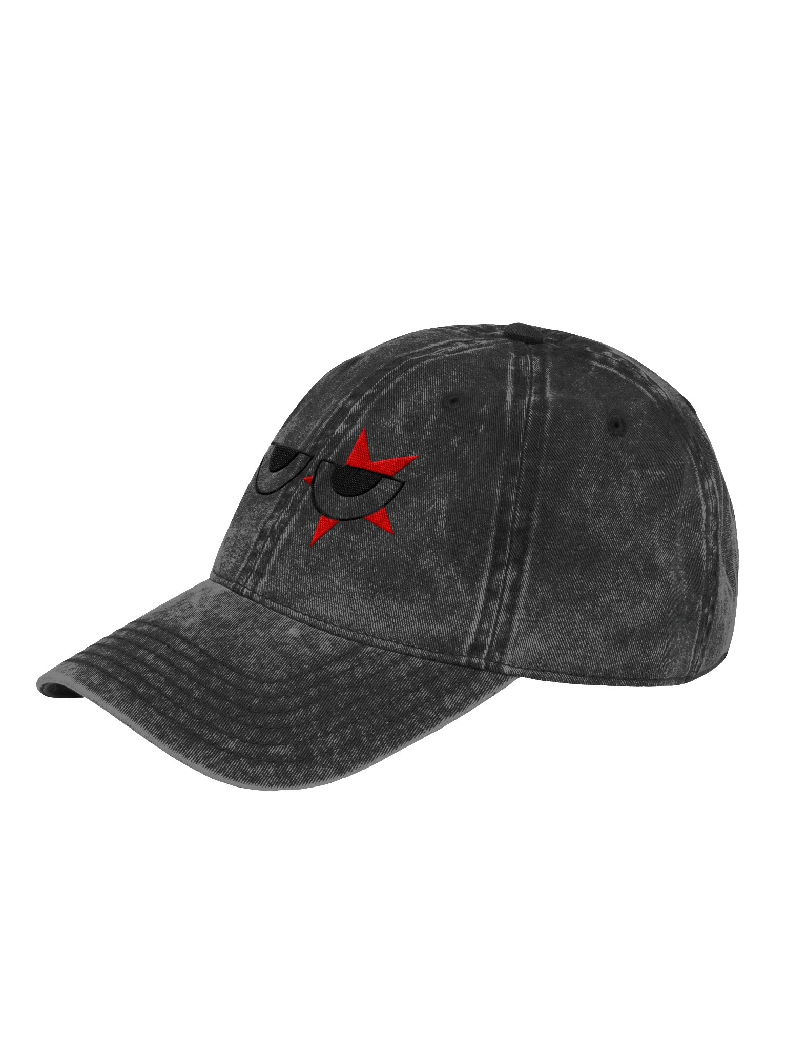 Red Geometry Vintage Dad Hat product image (14)