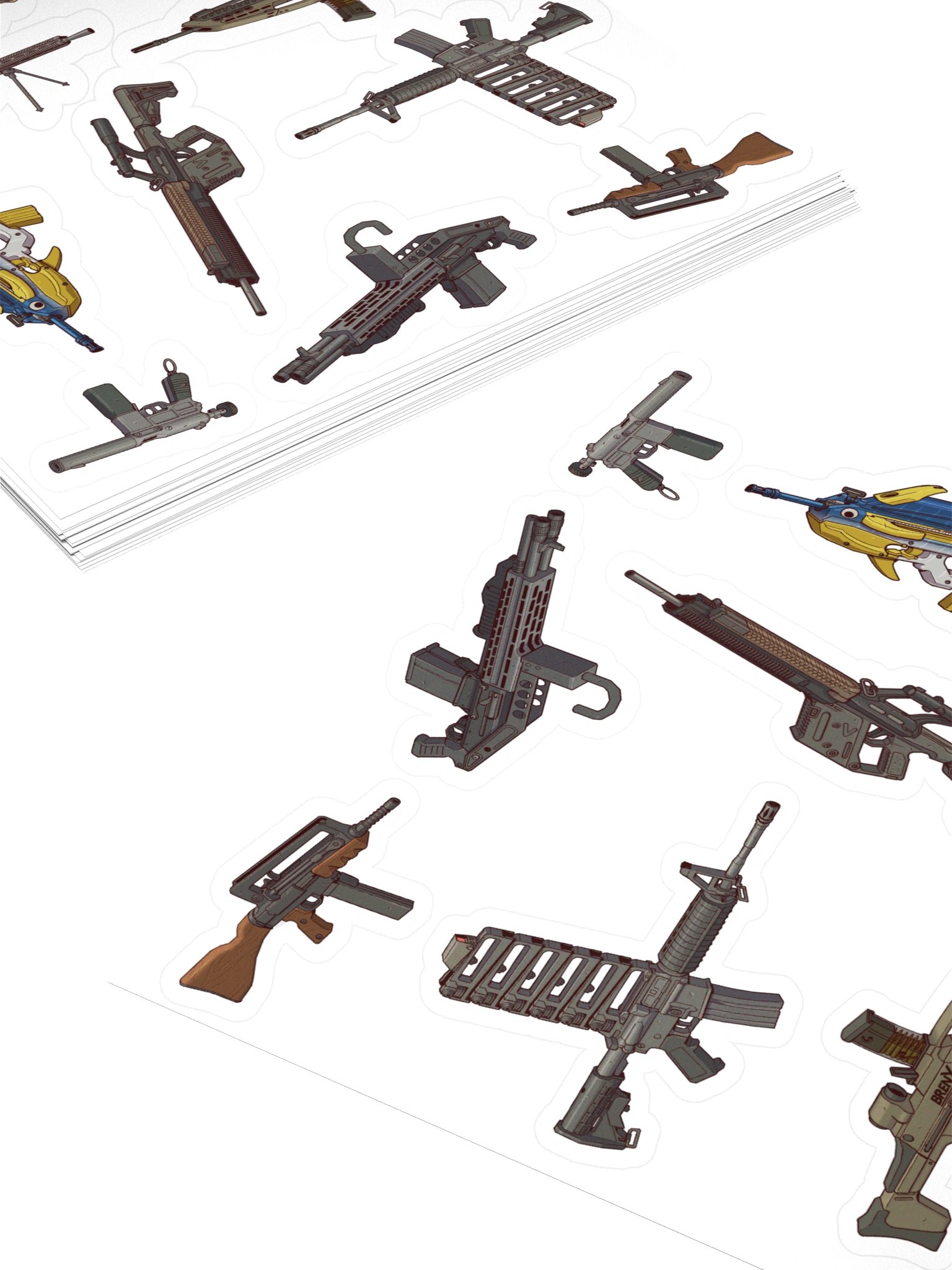 Cursed Gun Stickers 2026 product image (4)