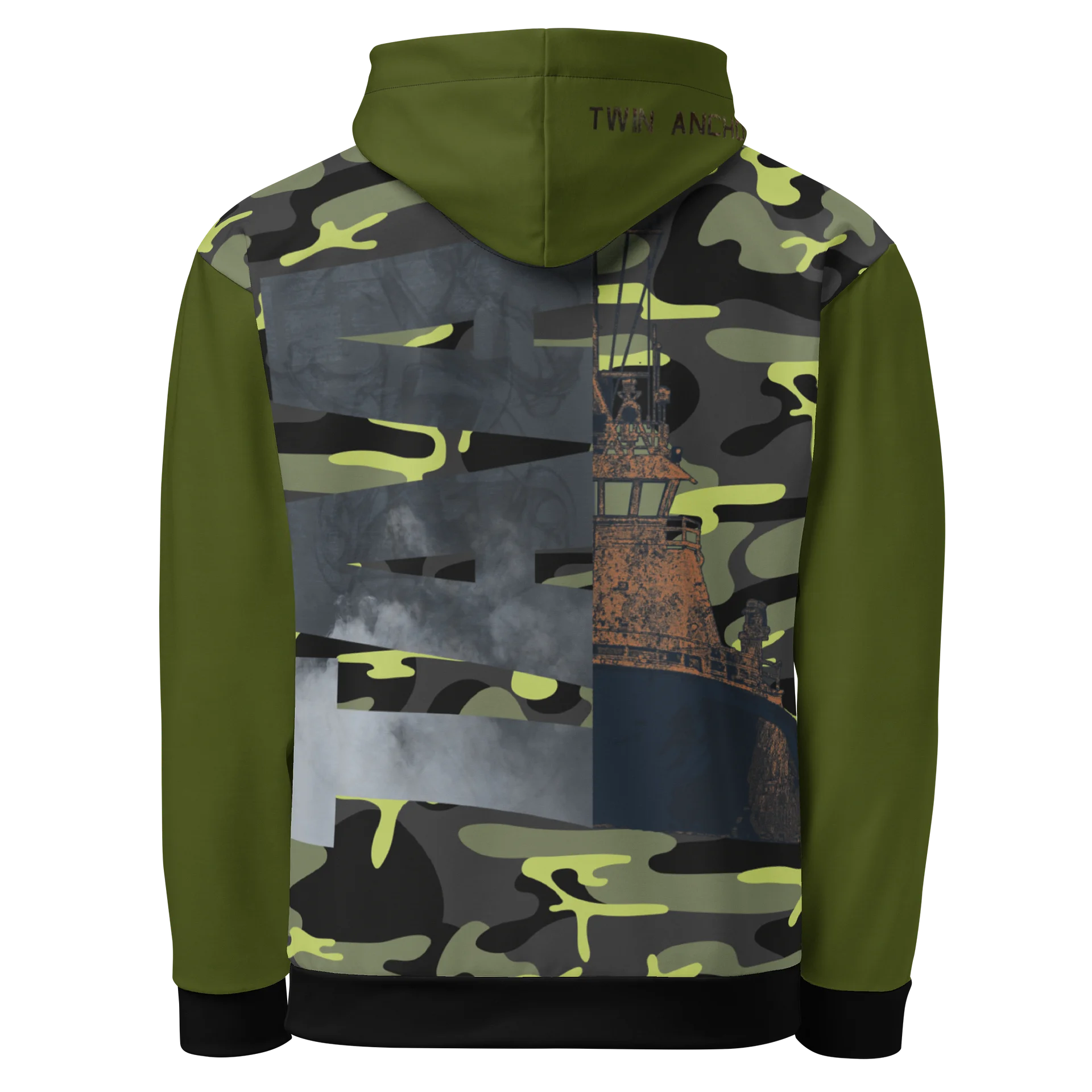 TAA & Foss Tug – (Camouflage & Green) – Performance Marine Wear | Twin Anchor Apparel North Current Line product image (1)