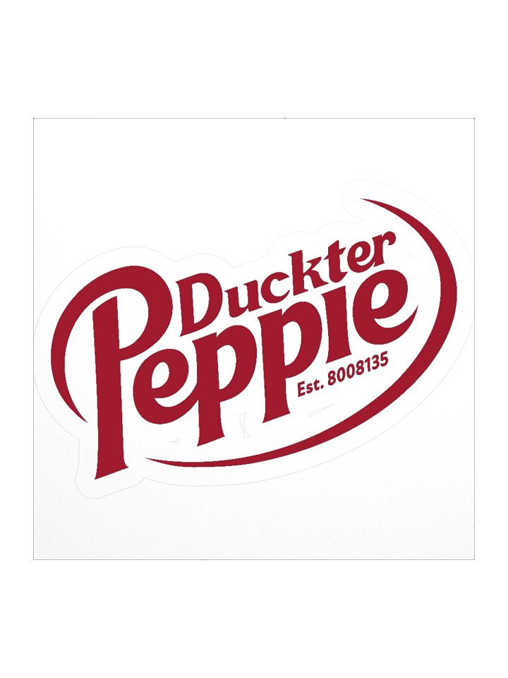Duckter Peppie Sticker product image (1)