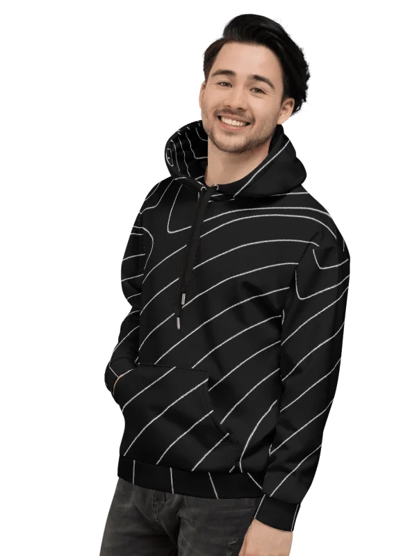 All-Over Print Recycled Unisex Hoodie product image (5)