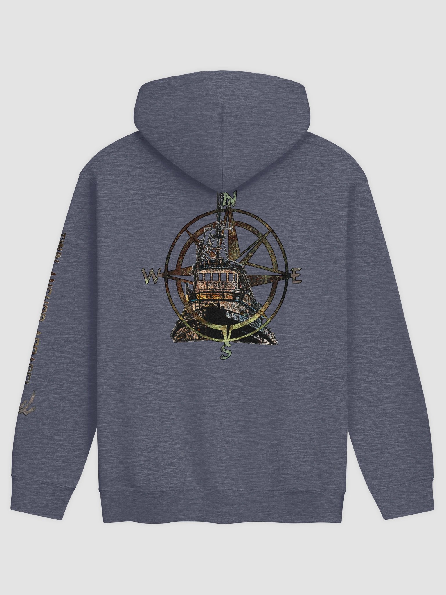 Compass Rose & Tug Pacific Falcon – Maritime Heritage | Twin Anchor Apparel AB Watch Line product image (1)