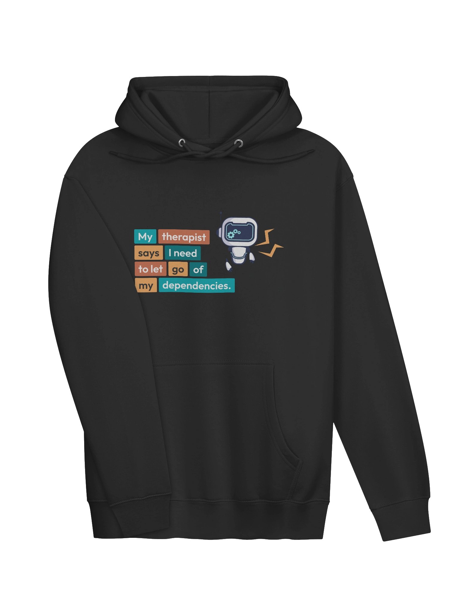 My therapist says hoodie product image (3)