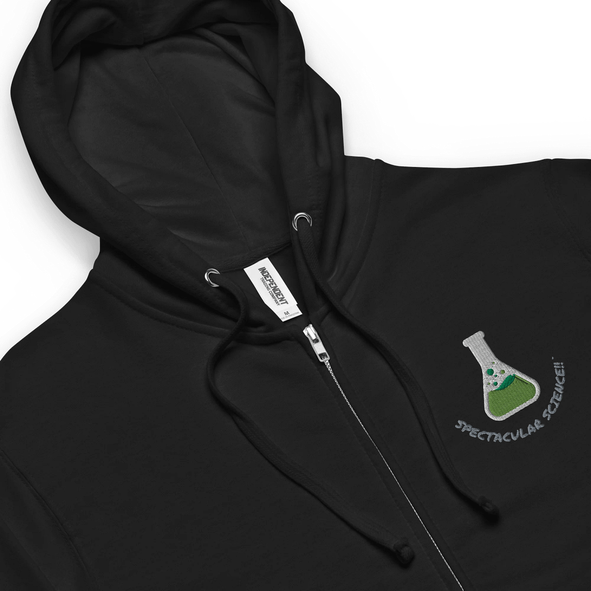 Spectacular Shop Spectacular Science Embroidered Zip-Up Hoodie | Spectacular Science Shop