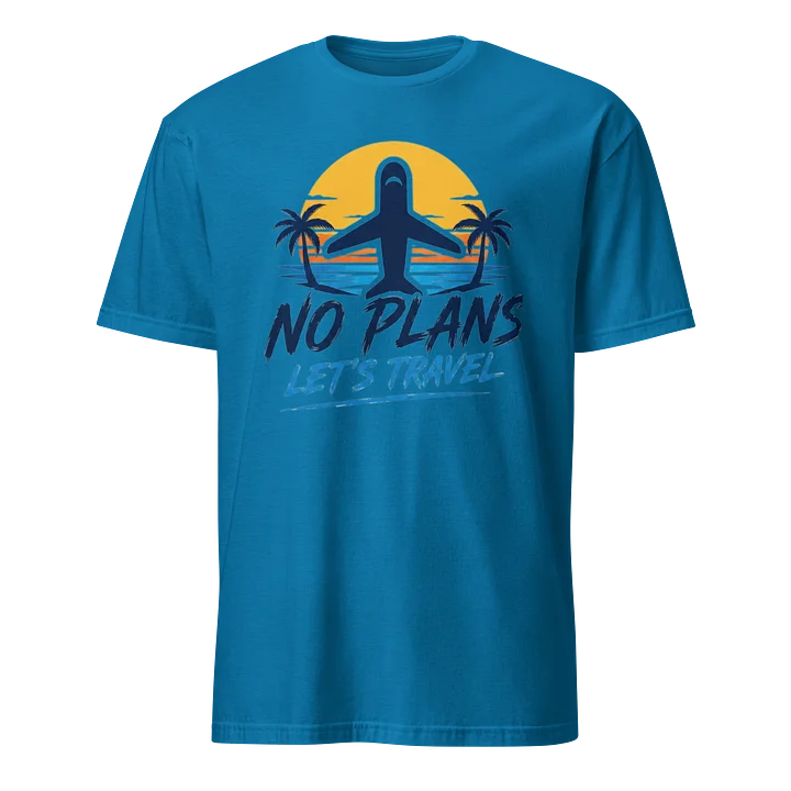 Unisex summertime T (aqua) product image (1)