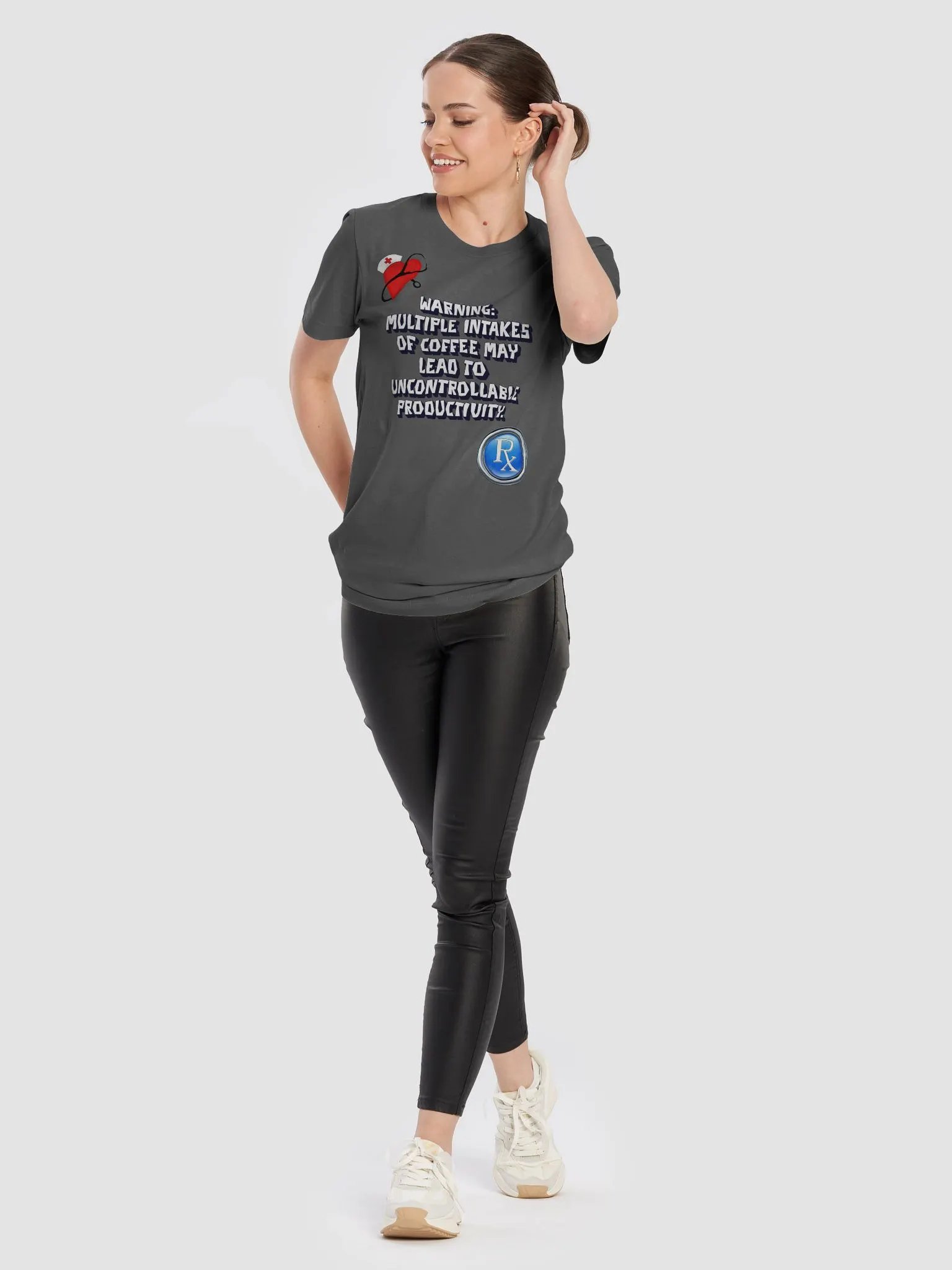 Multiple Intakes of Coffee May Lead To Productivity - Funny T-shirt product image (66)