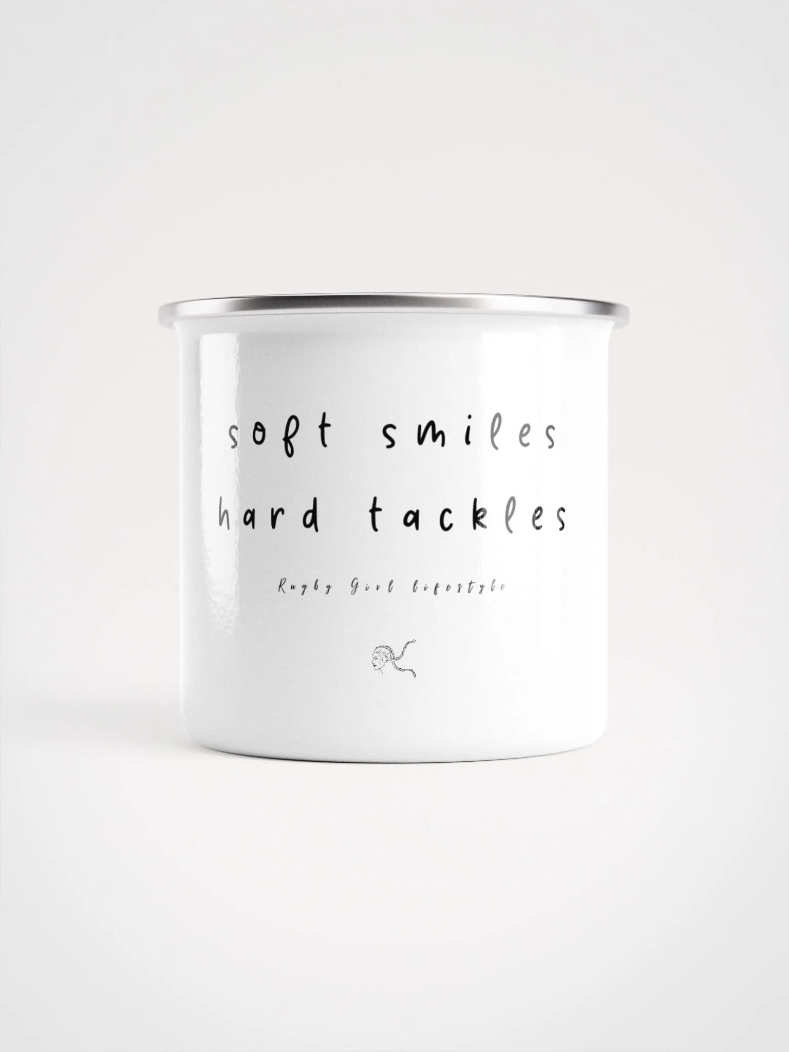SOFT SMILES - HARD TACKLES Mug product image (1)