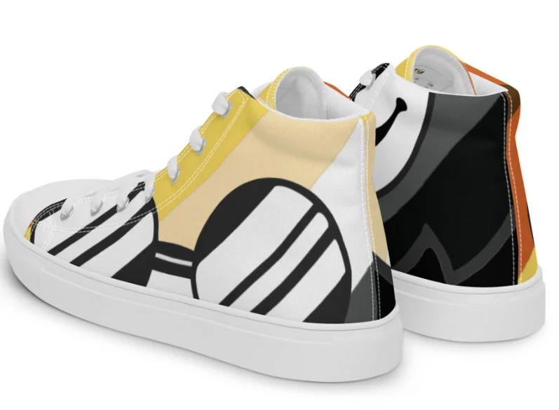 Bear Necessities Men’s high top canvas shoes product image (7)