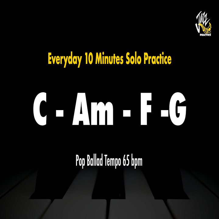 C Am F G (C Major Key) - Everyday 10 minutes Practice Backing Track product image (1)