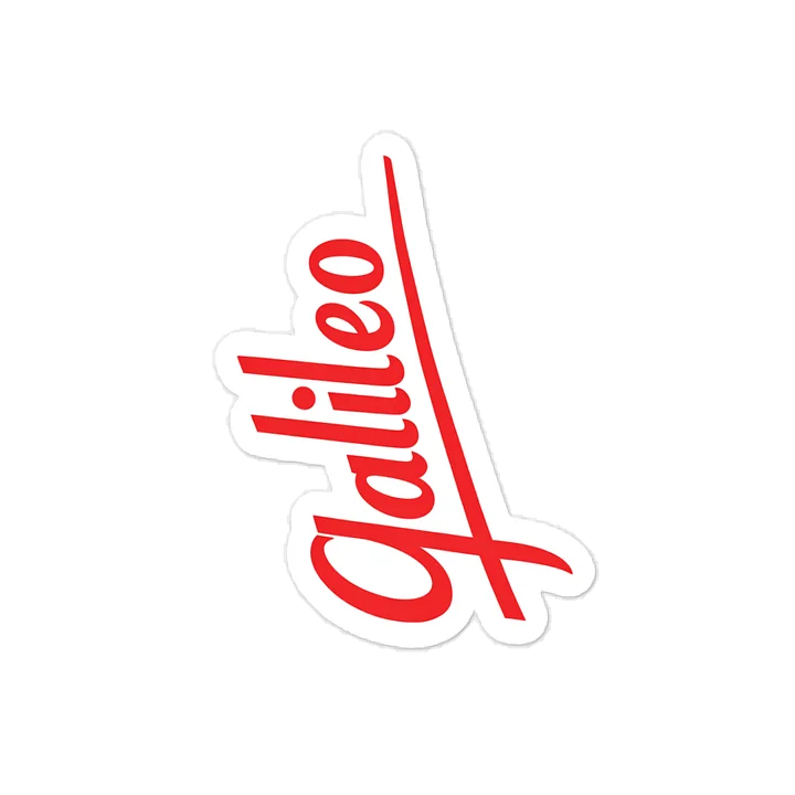 Resurrection of the Galileo Vinyl Decal product image (1)
