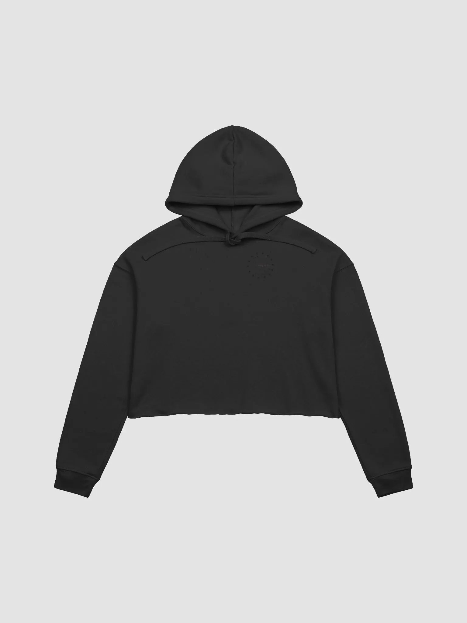 Moon & Stars Cropped Hoodie - Pink product image (4)