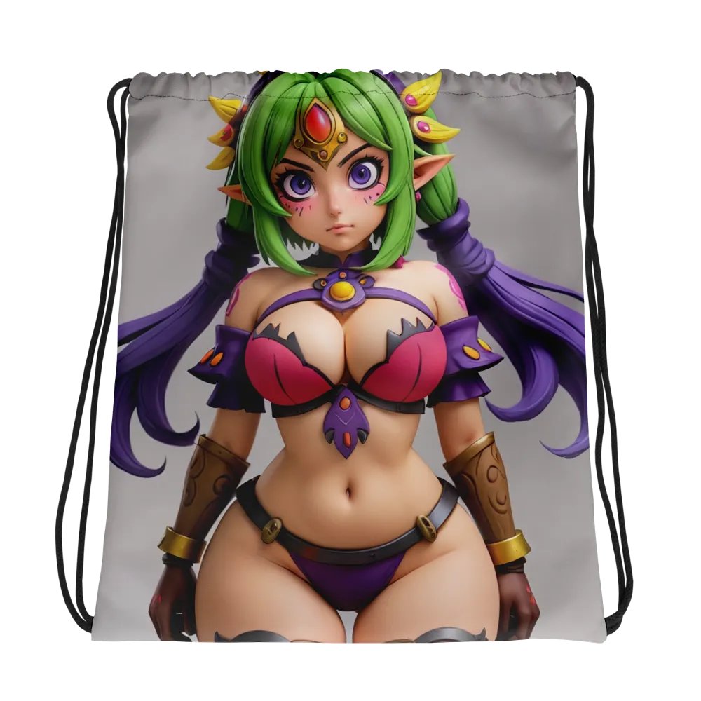 Enchanted Guardian Drawstring Bag product image (1)