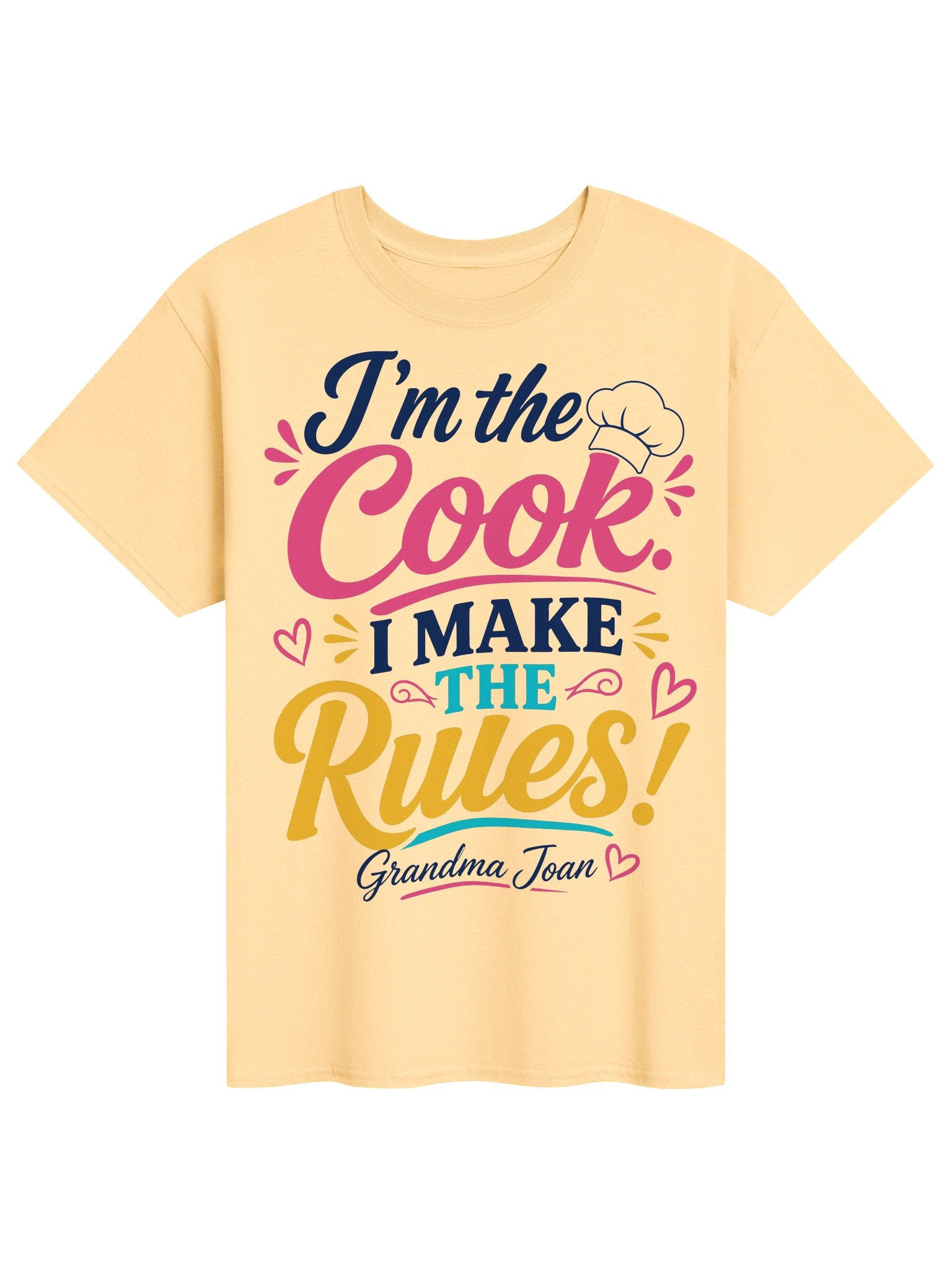 I'm the Cook, I make the Rules! - t-shirt product image (1)