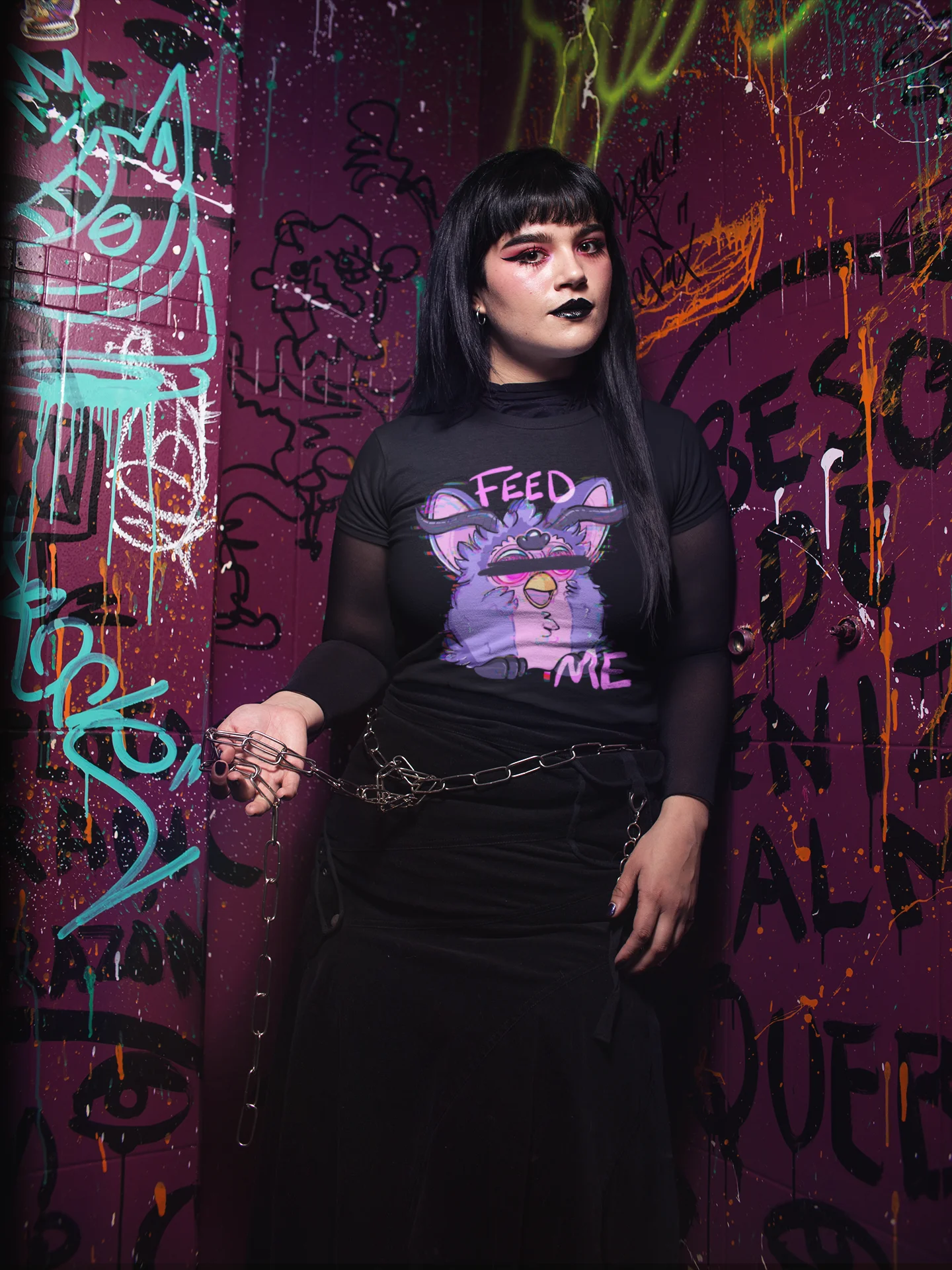 Glitched Furby Tee product image (1)
