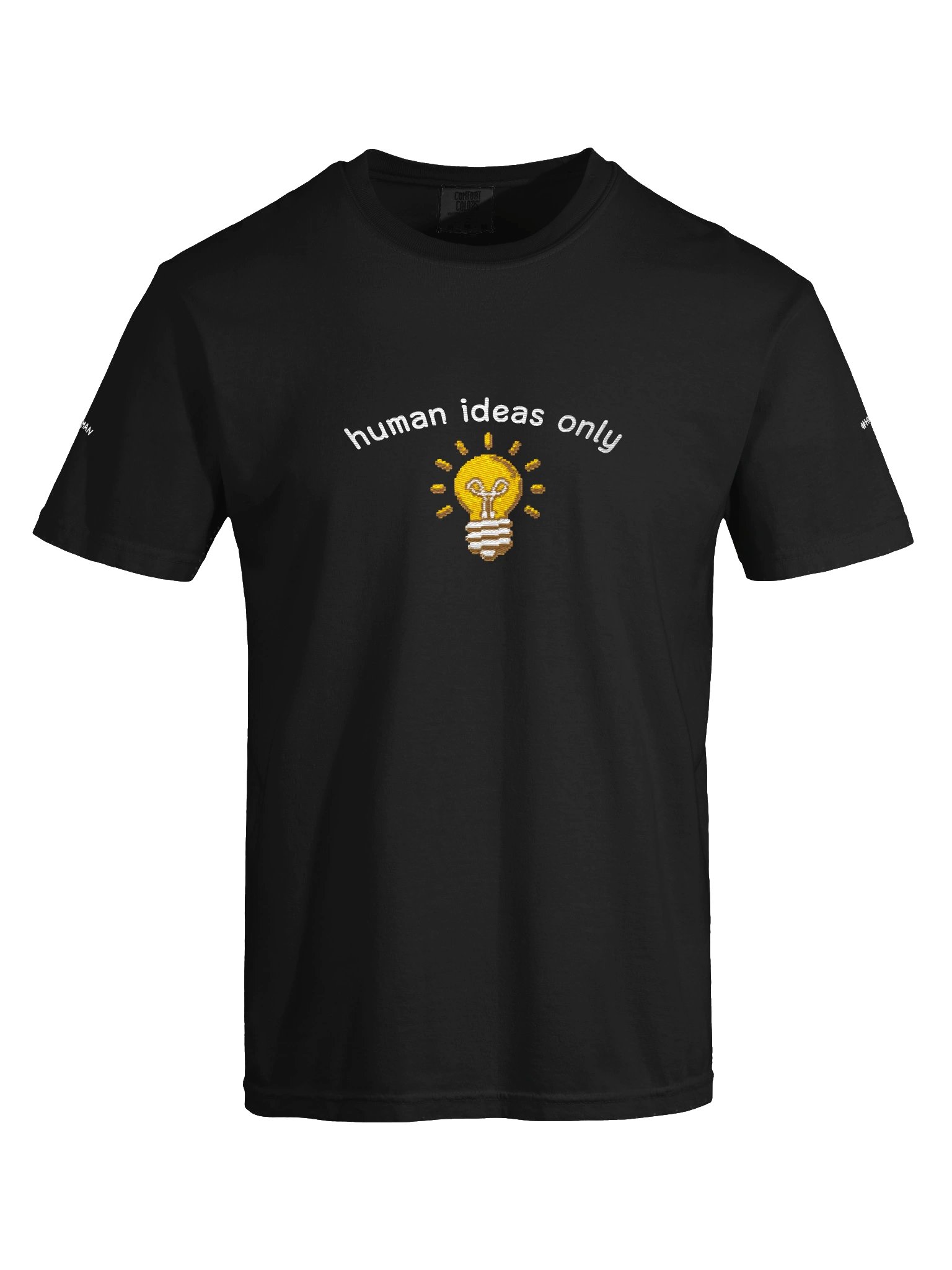 human ideas only | Embroidered Tee product image (21)