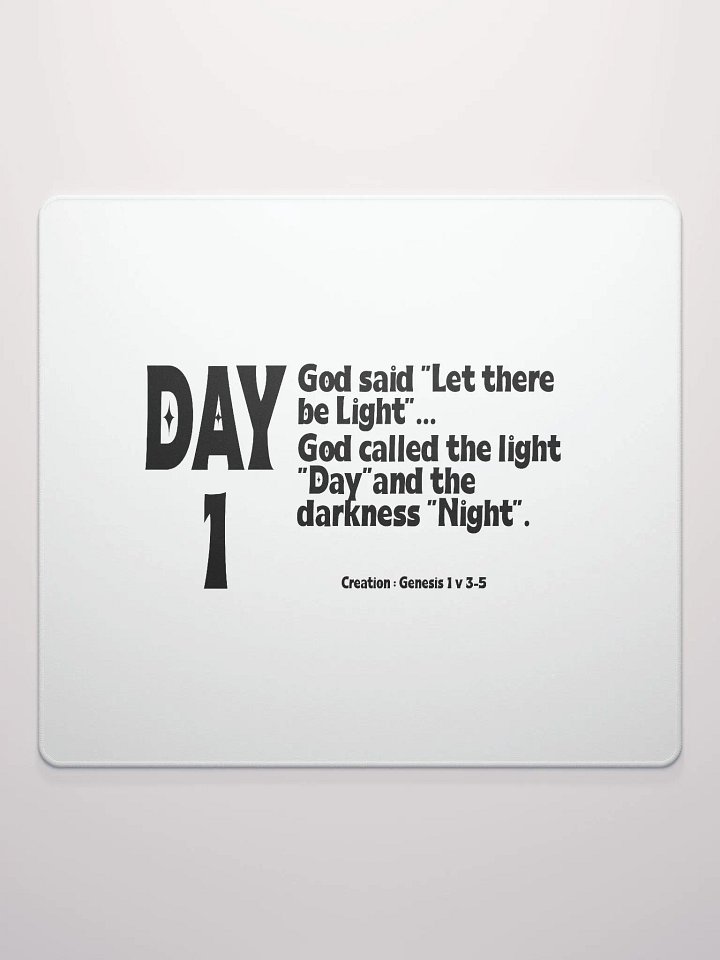 CREATION: DAY 1……Christian, Jesus, faith, God, Bible, Christianity, Jesus Christ, religion, Bible Verse, Love product image (4)