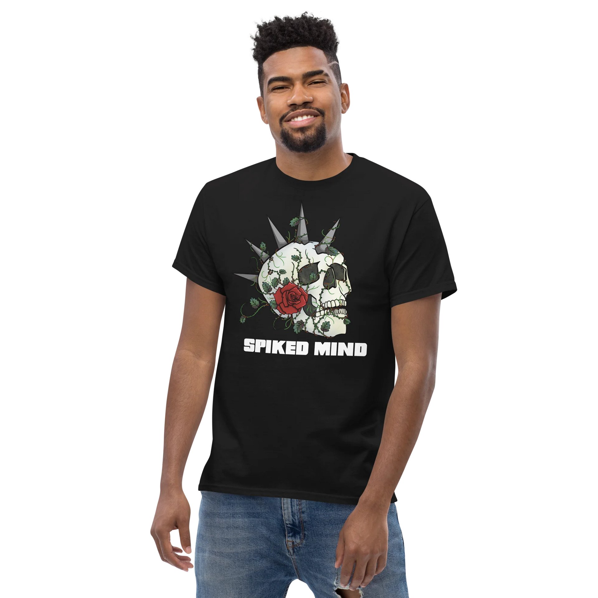 THE Spiked Mind Tee (Black) product image (3)