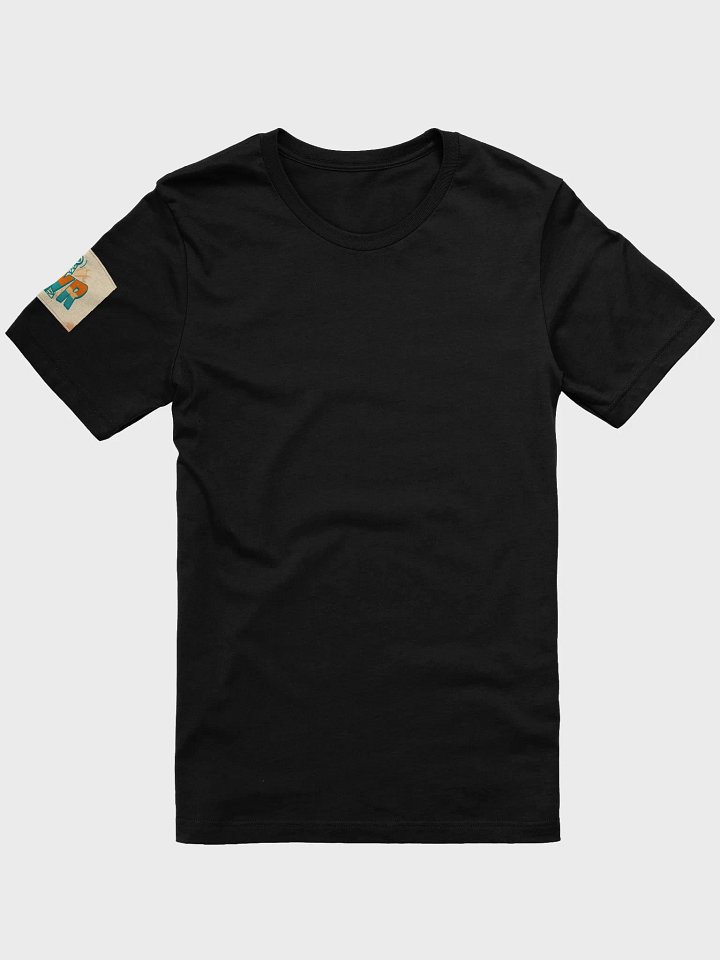 Woman's PWR Radiating Eye Black T-Shirt product image (1)