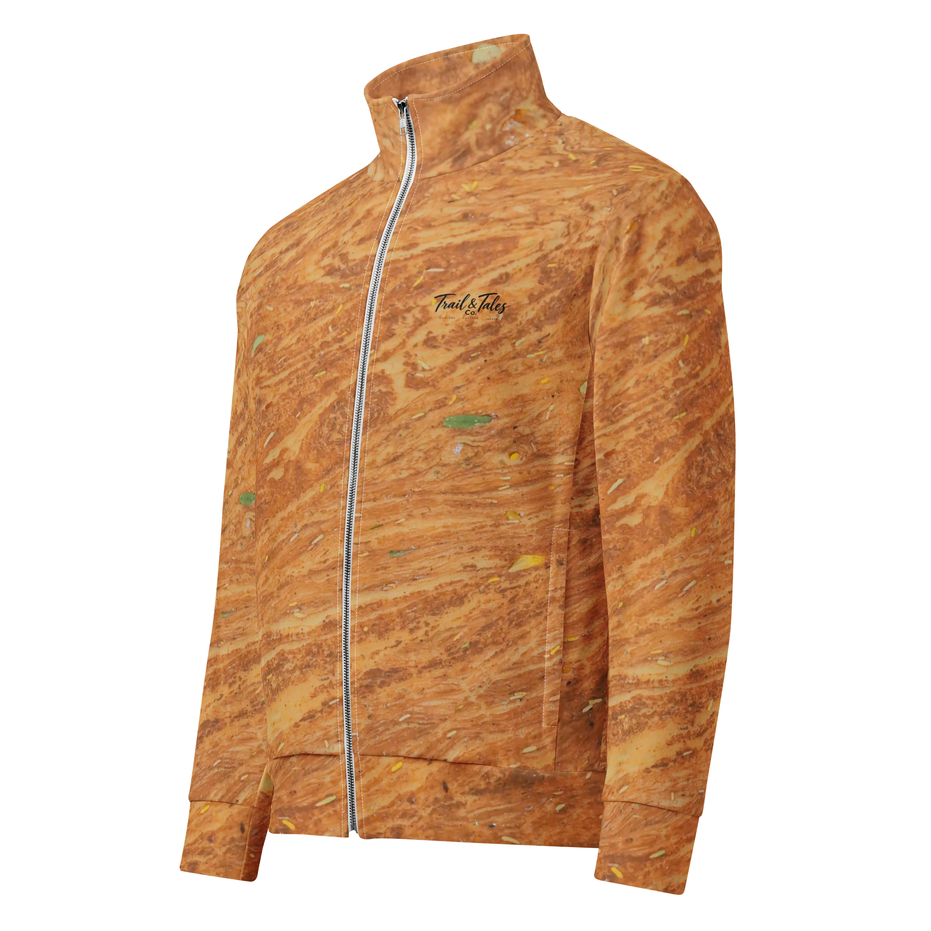 Terracotta Tea Recycled Unisex All-Over Print Spiced Earth Track Jacket product image (1)