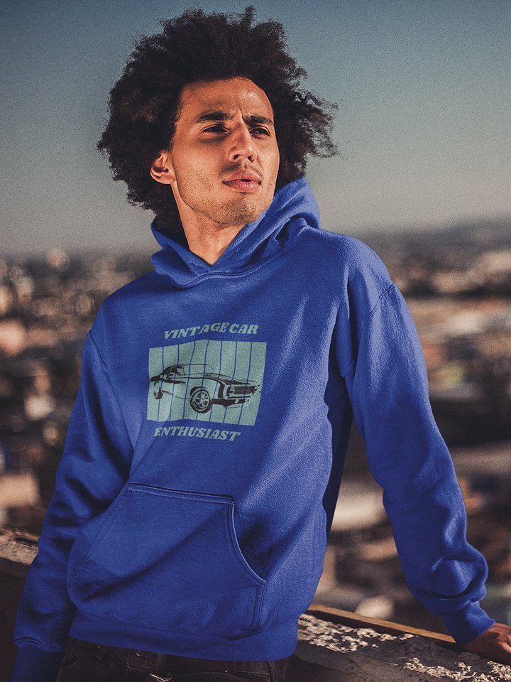 Vintage Car Enthusiast Oversized Hoodie product image (1)