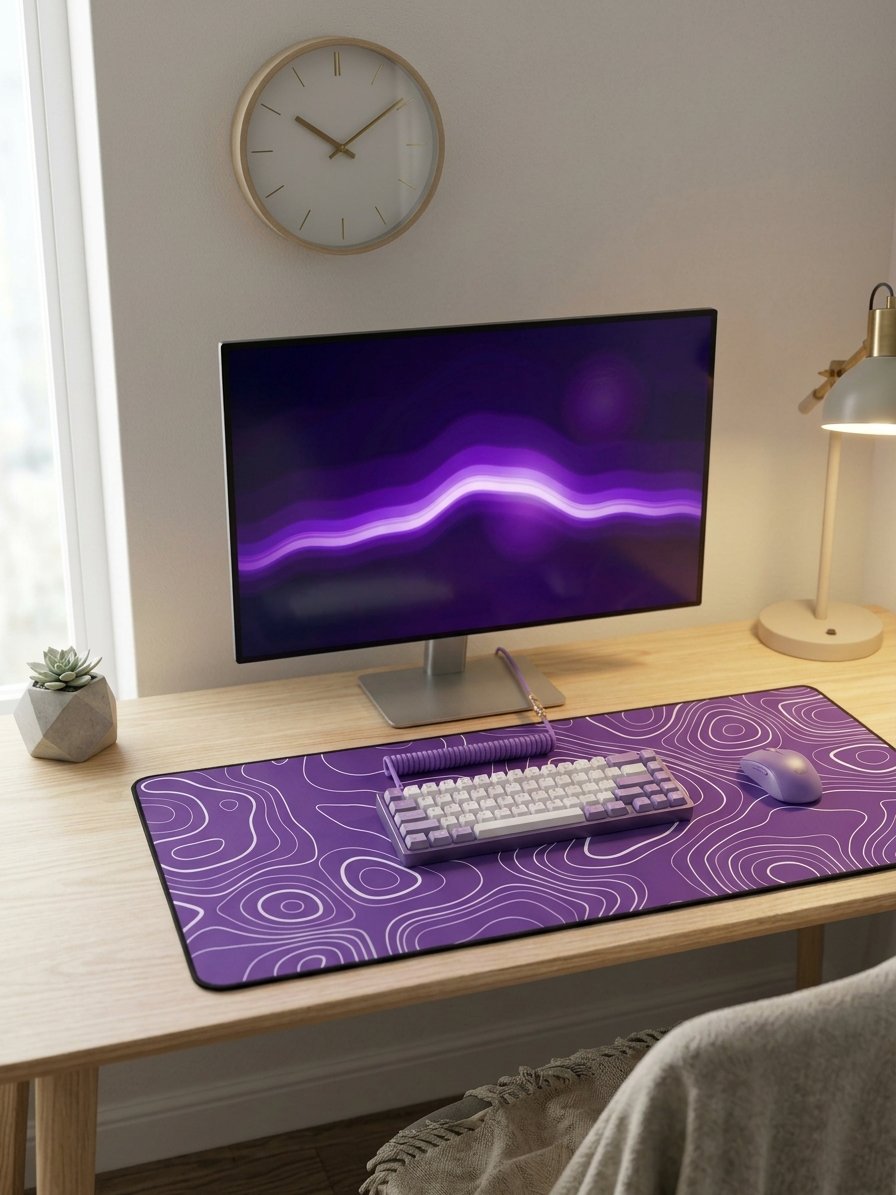 High Ground desk mat (purple) product image (3)