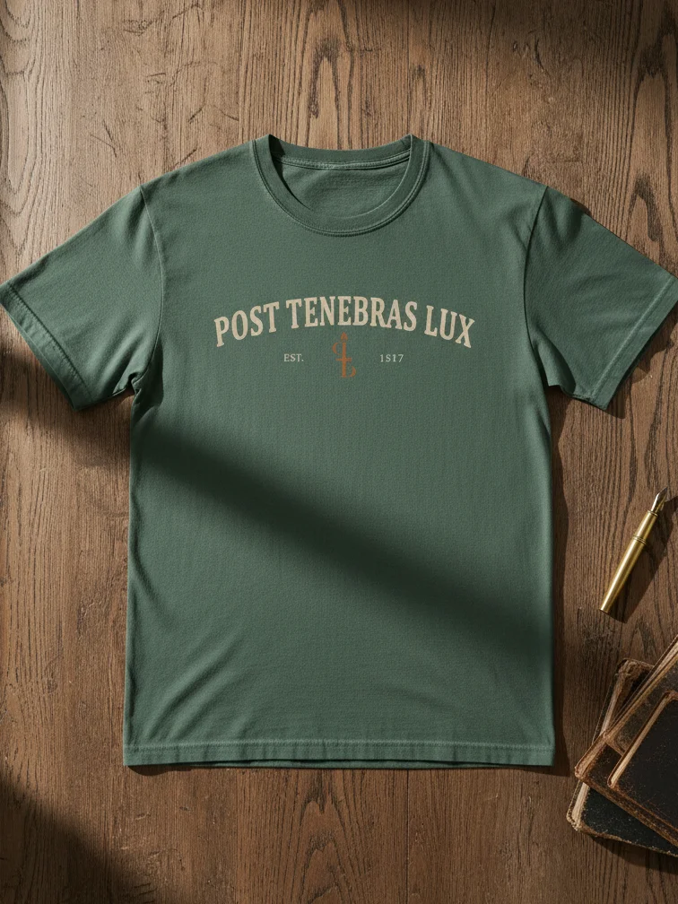 Post Tenebras Lux 1517 Tee | Heavyweight product image (3)