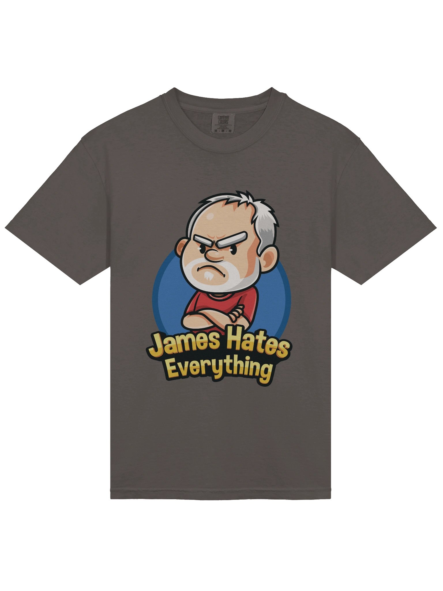 James Hates Everything T-Shirt (gray) product image (3)