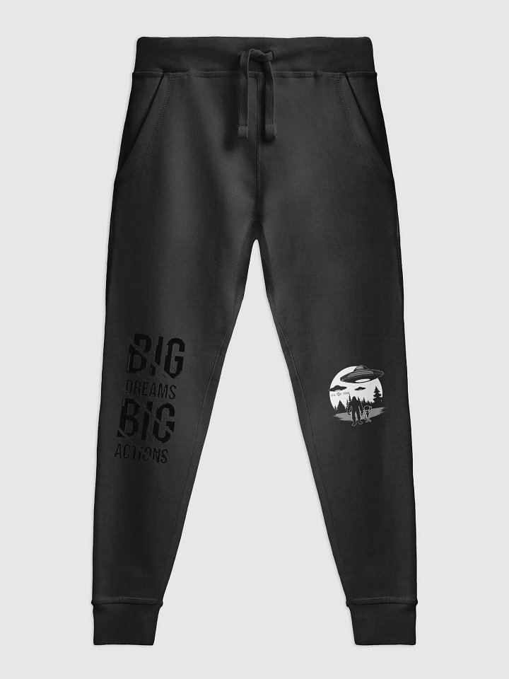 big foot alien Fleece Joggers product image (2)