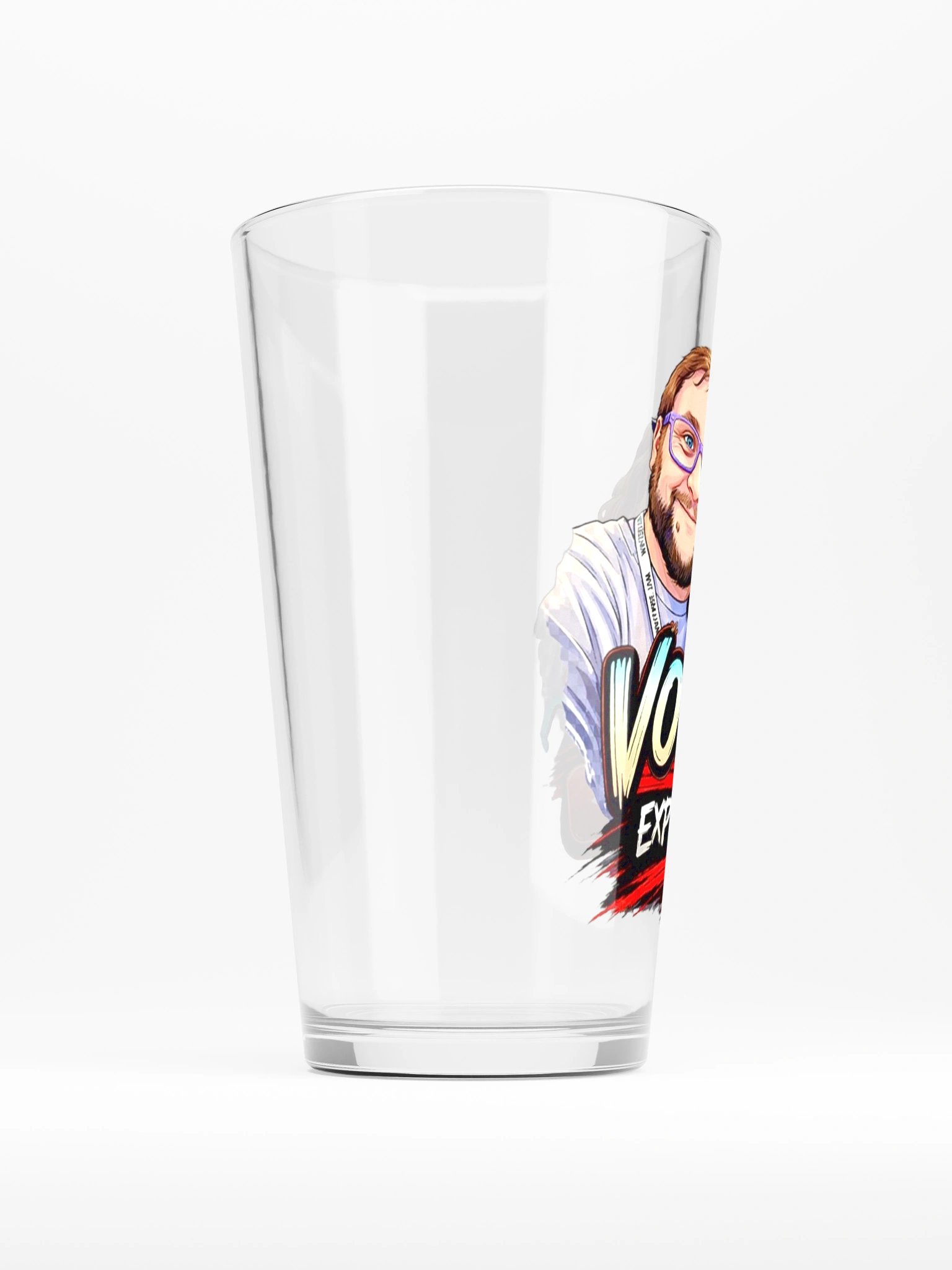 The Vochek Experience Logo Shaker Pint Glass product image (2)