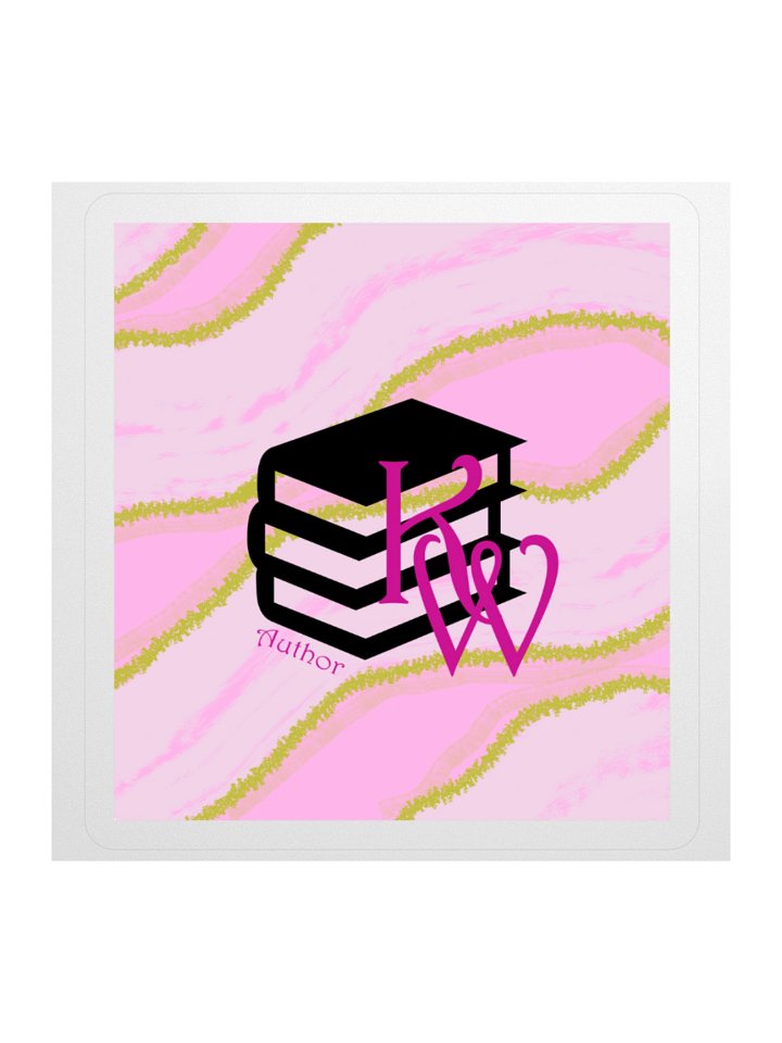 KW Original Author Logo Square Sticker product image (1)
