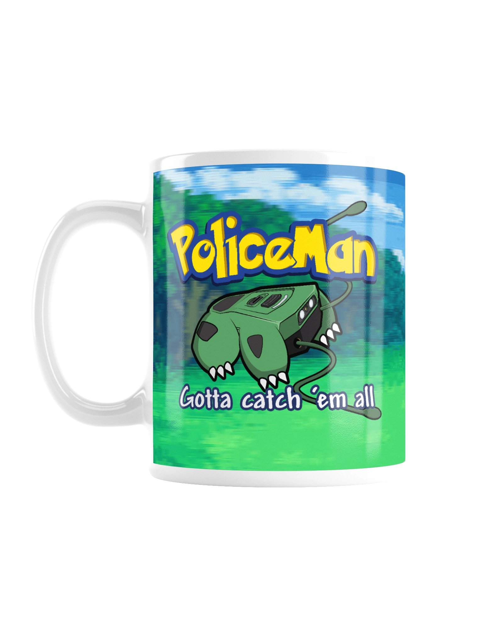 Policeman Gotta Catch ’Em All Mug product image (3)