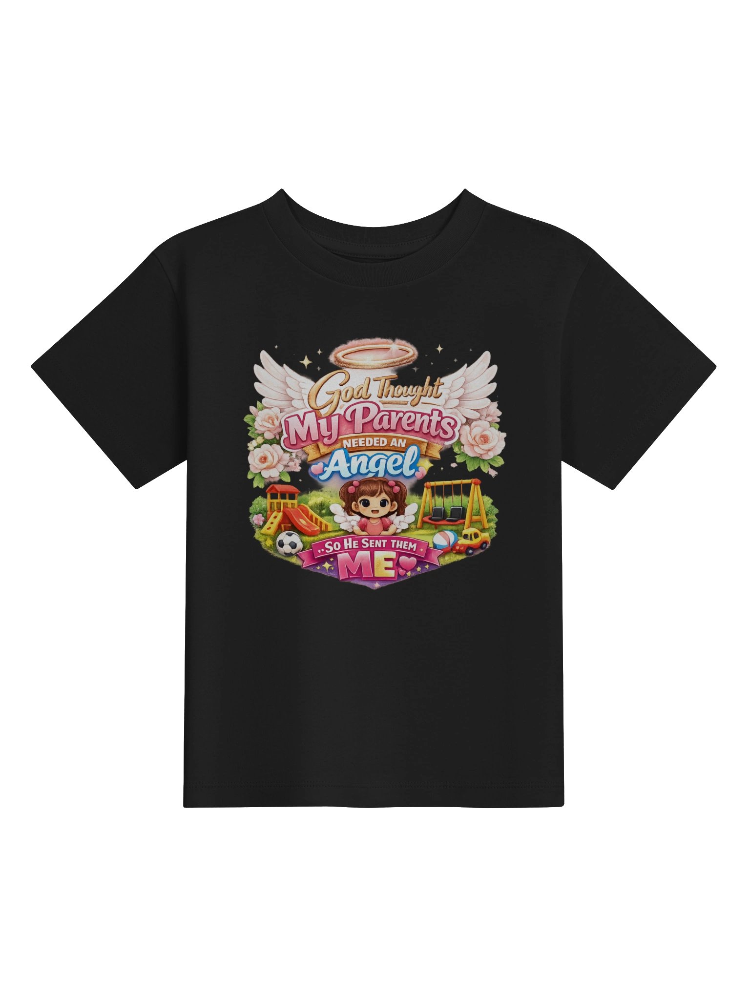 He Sent Me — Angel Toddler Tee product image (4)