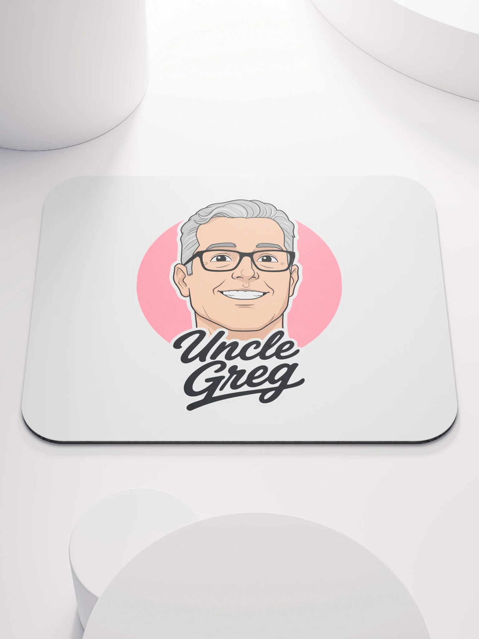 Uncle Greg Cartoon Mouse Pad product image (1)
