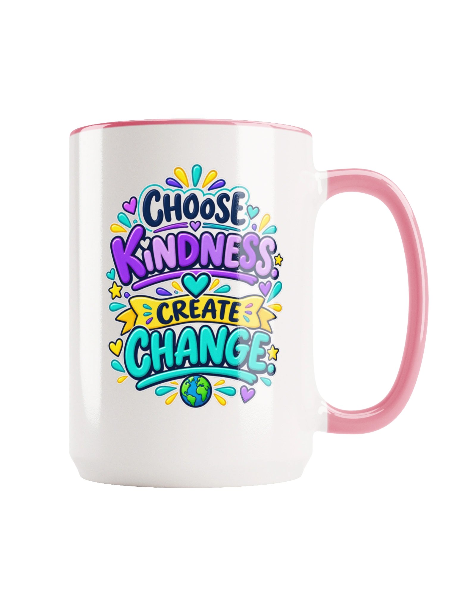 15 oz. Inspirational Mug - Choose Kindness. Create Change. product image (1)