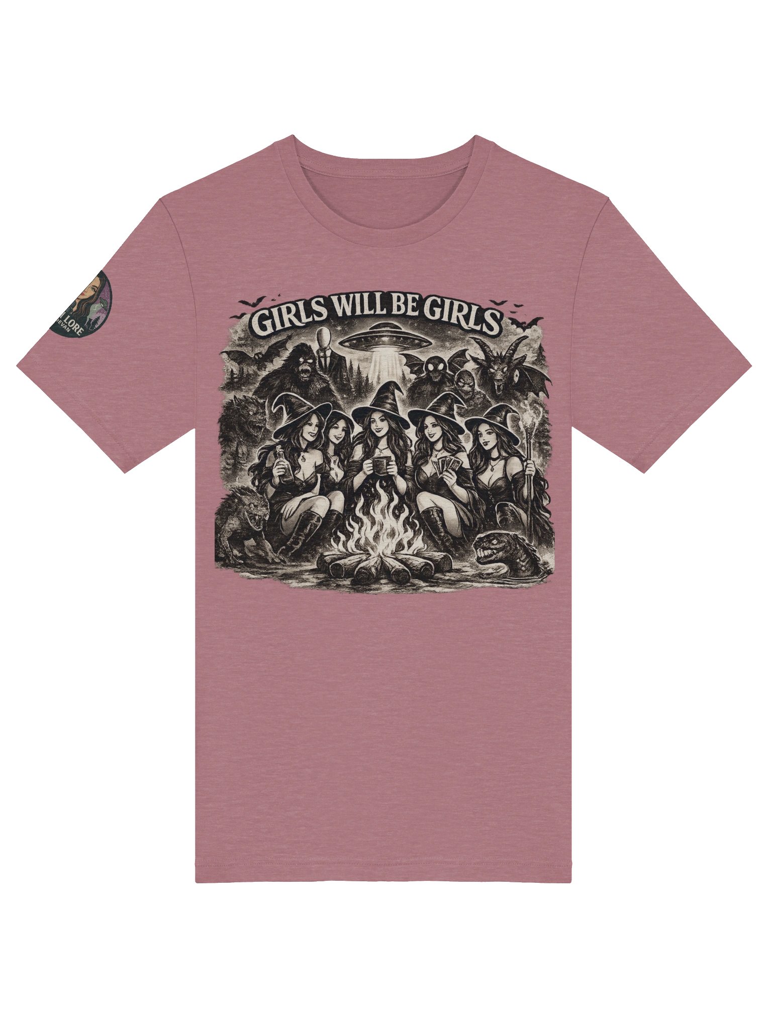 GIRLS WILL BE GIRLS SUPER SOFT T-SHIRT (HEATHERED COLORS PT.2) product image (5)