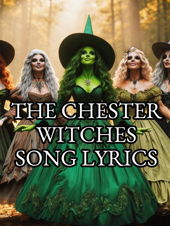 FREE Song Lyrics Sheet - The Chester Witches product image (1)
