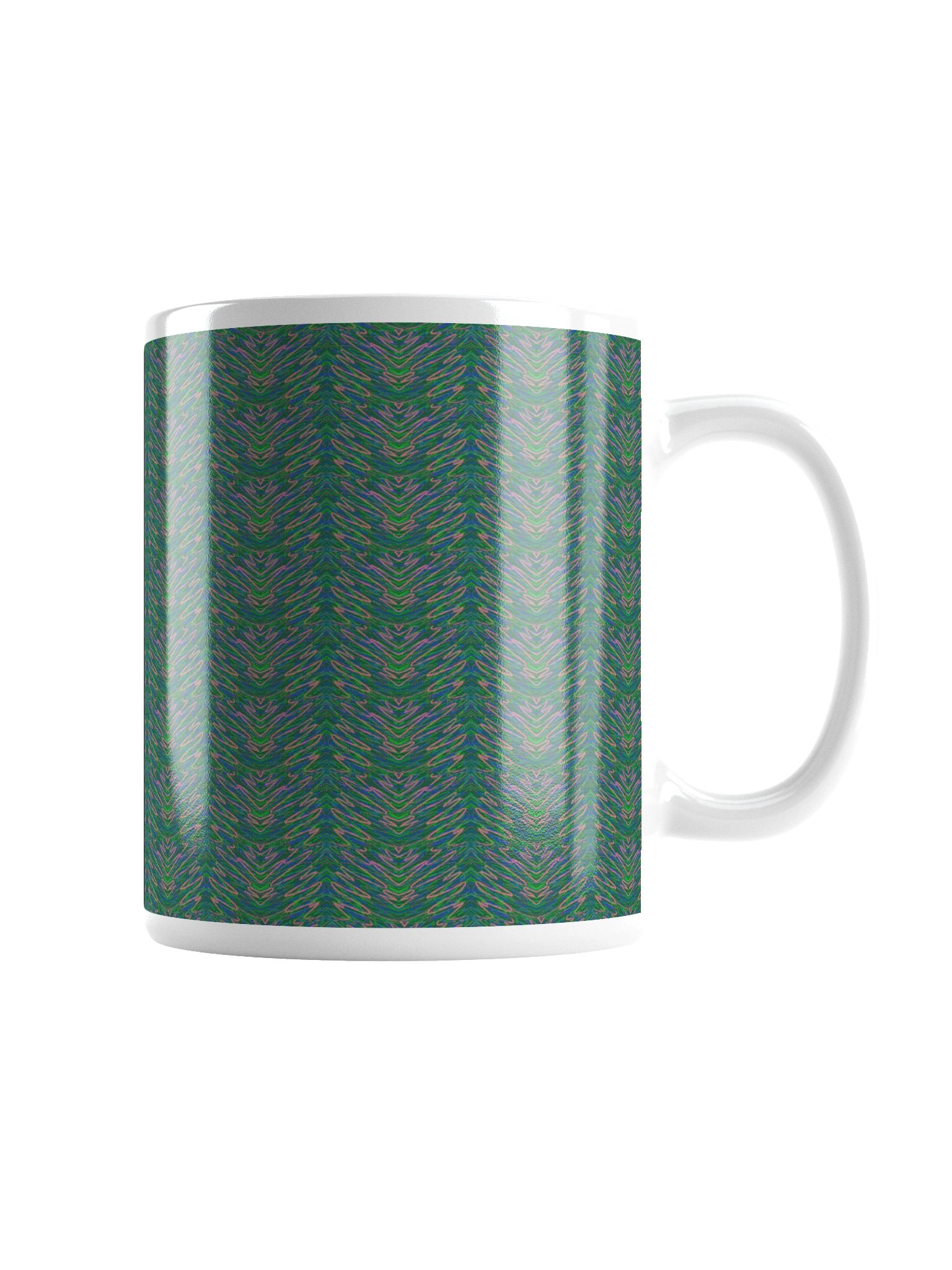 Northern Prism – White Glossy Mug product image (4)