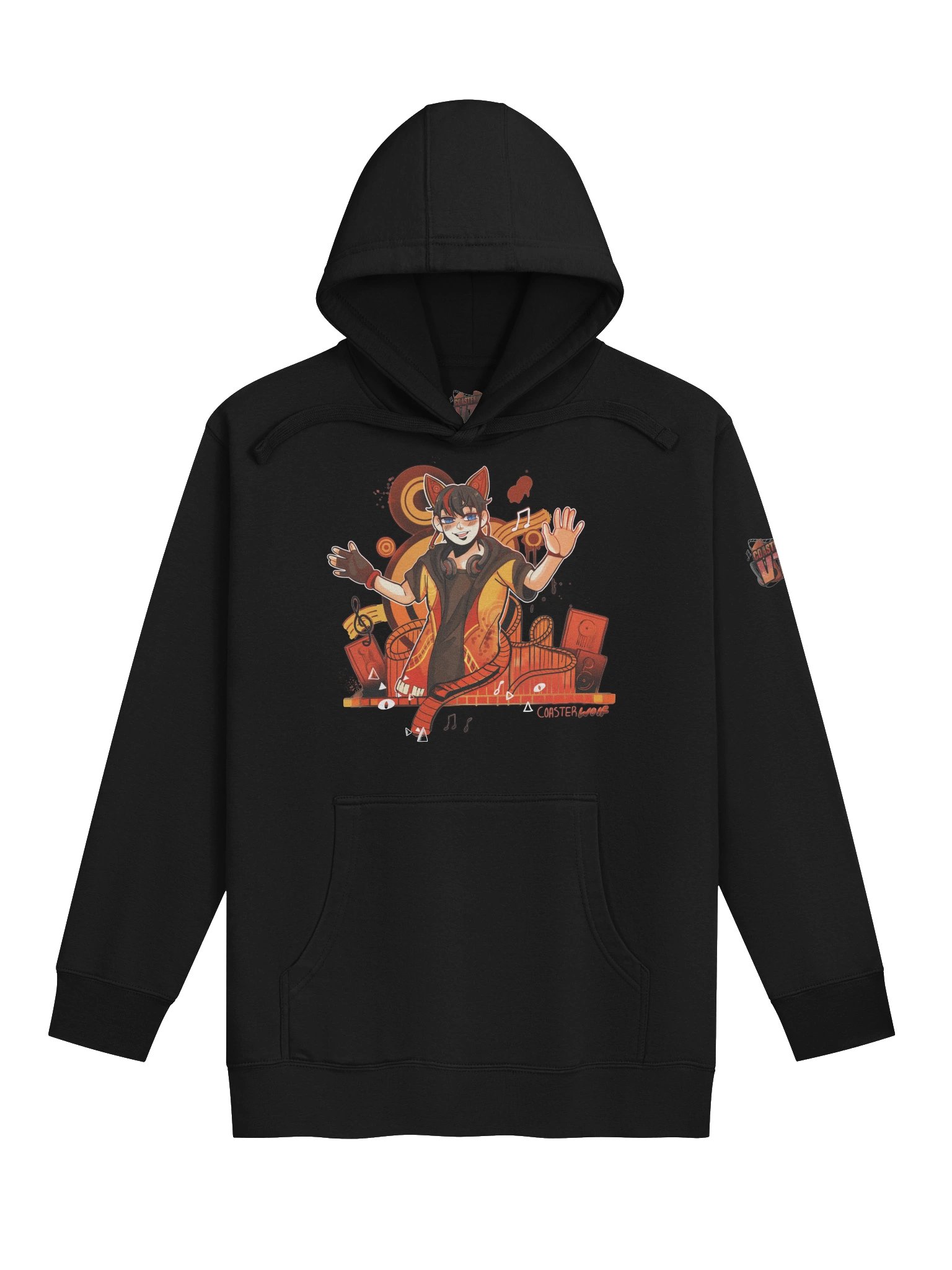 Coaster metro thrill vibes hoodie product image (1)