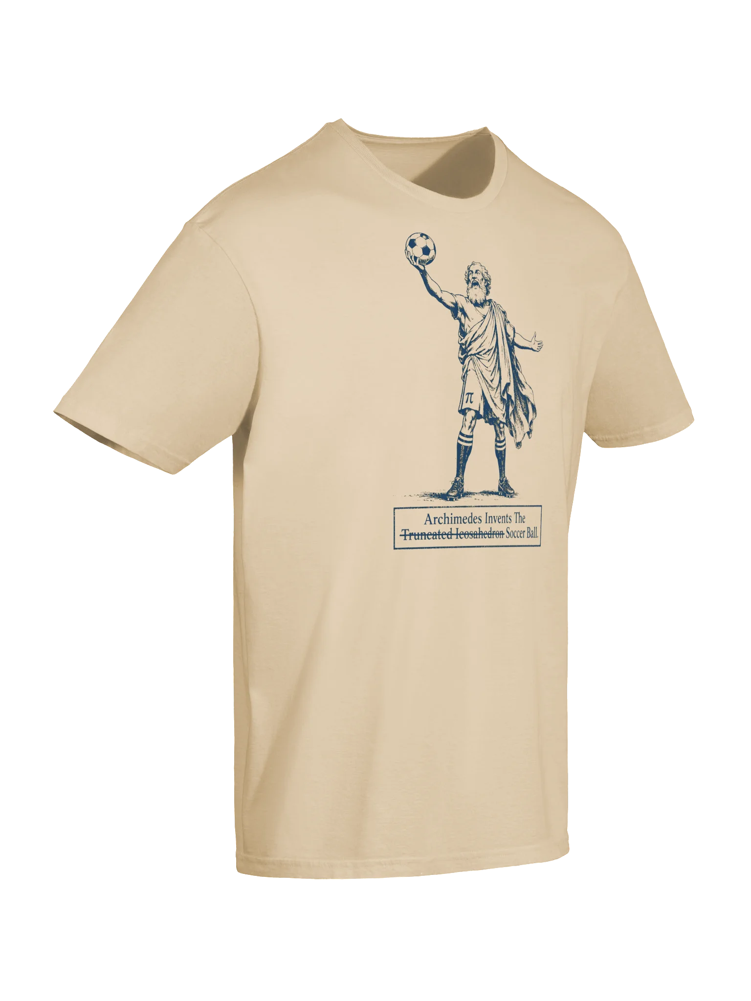 Archimedes Invents the Soccer Ball Tee product image (6)