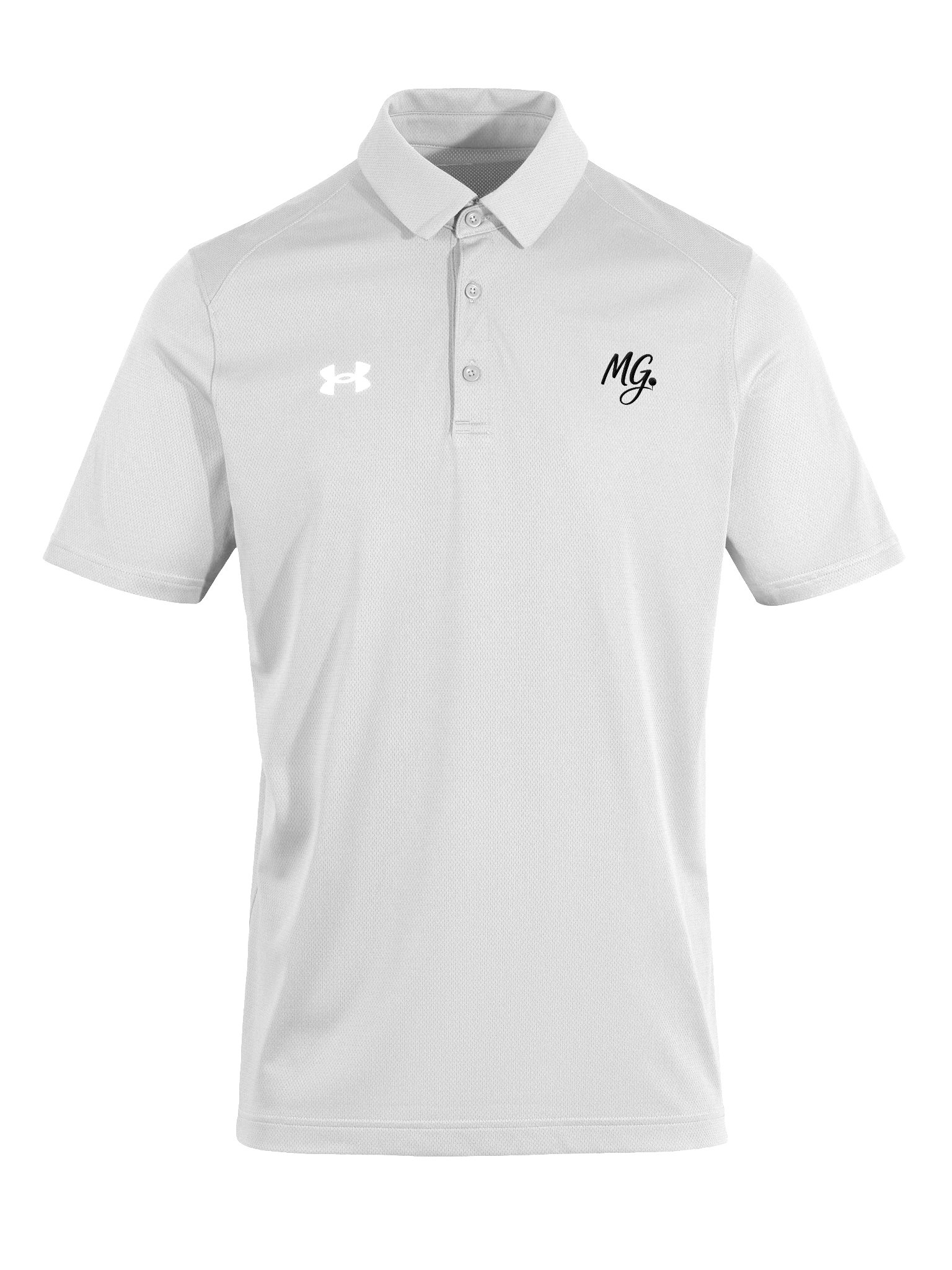 MG Under Armour® Men's Polo (White) product image (3)